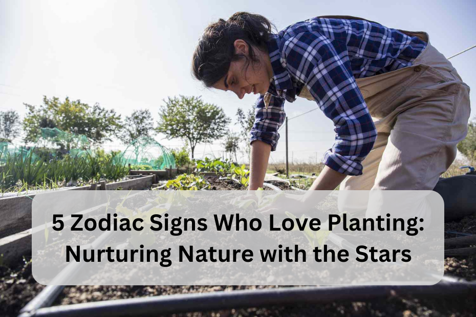 5 Zodiac Signs Who Love Planting: Nurturing Nature with the Stars