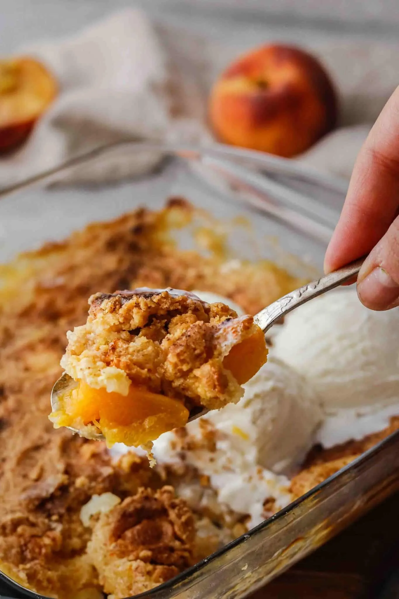 Peach Cobbler With Cake Mix Recipe