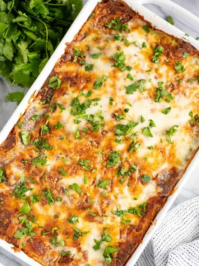 Chicken Enchilada Casserole Recipe