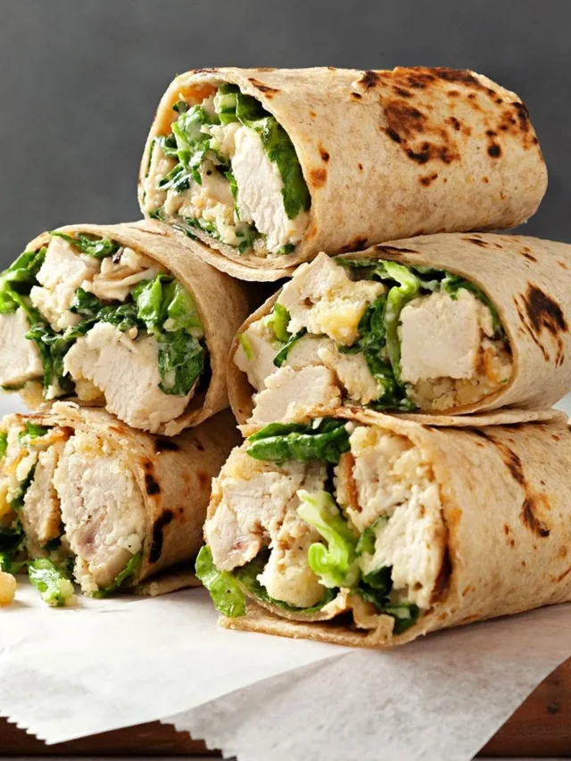 Chicken Caesar Wrap Recipe