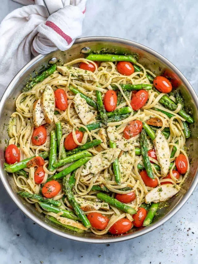 Chicken Asparagus Pasta Recipe